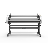 Machine de plastification automatique haute vitesse pour l'industrie publicitaire, 63 pouces, plastification à froid et à chaud, équipement d'impression rouleau à rouleau