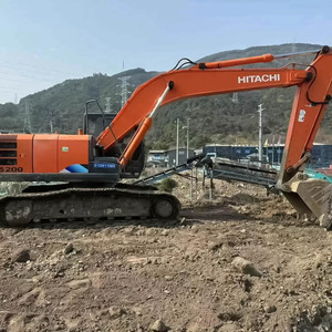 मूल प्रयुक्त हिटाची ZX200-5G मिनी खुदाई के लिए 20 टन हाइड्रोलिक क्रॉलर पृथ्वी-मूविंग डिगर डिगर - Product Image 2