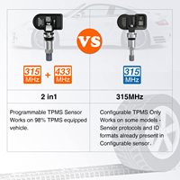 Capteurs TPMS universels CG TS01 pour système de surveillance de la pression des pneus de voiture TOYOTA