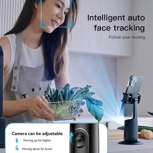Reconoce con precisión los gestos <span class=keywords><strong>Yesido</strong></span> SF15 Reconocimiento facial inteligente Soporte de disparo PTZ giratorio de 360 grados - Product Image 4