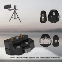 Mini plaque de dégagement rapide pince universelle Arca Swiss pour DSLR SLR DJI RS3 accessoires d'appareil photo
