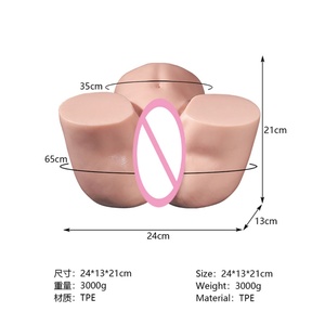 Vagina de Bolsillo para Hombres, Juguetes Sexuales Masculinos, Masturbadores Realistas, Juguetes para Adultos, Muñeca Realista de Medio Cuerpo con Vagina y Ano - Product Image 2
