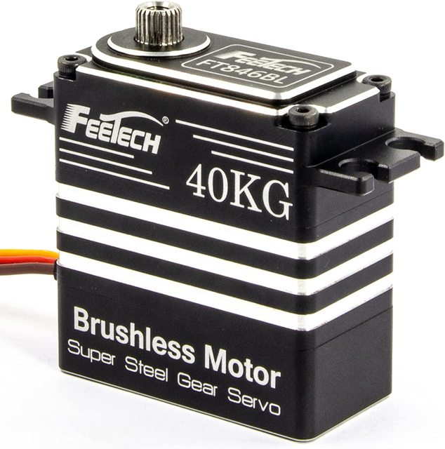 Aerospace 40KG Brushless Digital Servo Steel Gear GPS Receiver Components RC Airplane Parts for RC Baja Car Boat Helicopter