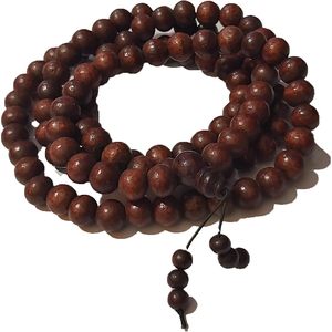 PARIJAT artisanat tibétain prière perles collier Japa Mala méditation Yoga pour hommes femmes bon pour Puja Rudraksha graine Japa Mala - Product Image 2