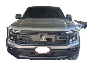 กันชนหน้ารถยนต์แบบออฟโรด ไม่มีไฟ ABS สีดำ ชุดแต่งสำหรับ <span class=keywords><strong>Ranger</strong></span> 2023 <span class=keywords><strong>2022</strong></span> Wildtrak XLT XLS <span class=keywords><strong>XL</strong></span> <span class=keywords><strong>Sport</strong></span> T9 ถึง Raptor <span class=keywords><strong>2022</strong></span> - Product Image 1