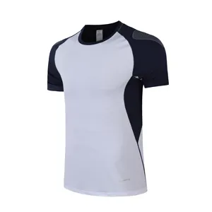 Lidong wholesale custom,black and white running casual t shirts for men