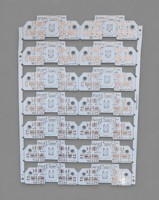 Substrat en aluminium LED OEM personnalisable, épaisseur 1,0 mm, couche de cuivre 35 µm, certifié ROSH ISO9001, carte de circuit imprimé LED