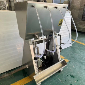 Giá thấp Sản phẩm nhỏ trọng lực 4 đầu làm đầy chất lỏng Máy rượu Whisky rượu chai đóng chai điền máy - Product Image 1