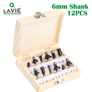 Milling Cutter Set 12 Pc Carbide Woodworking Tools For Cnc <b>Machining</b> Center Edge Trimming - Product Image 2