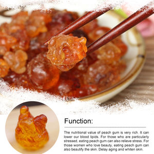 桃の果樹から採取した天然桃膠（ピーチガム）卸売 - Product Image 2