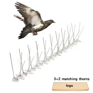 Outdoor Stainless Steel Anti Bird Thorns Pest Prevention In Rural Orchards And Bird Repellent Thorns