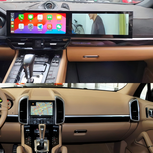 Nâng Cấp Trung Tâm Giao Diện Điều Khiển Hành Khách Dual-Màn Hình Điều Khiển Navigation Đa Phương Tiện Player Cho Porsche Cho Cayenne Mô Hình 2011-2017 - Product Image 2