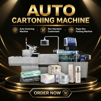 Machine d'emballage automatique horizontale pour préservatifs en sachets, machine d'emballage en boîtes de carton
