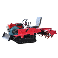 Mini-trancheuse et cultivateur rotatif de fabrication chinoise, outil manuel pour ferme et serre avec roulements durables