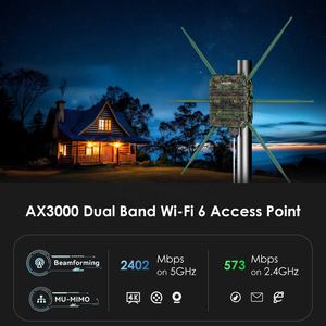 WAVLINK AX3000 WiFi6 WiFi Extender Dual Band 5G+2.4G Outdoor <strong>Wireless</strong> AP IP67 WiFi <strong>Repeater</strong> - Product Image 3