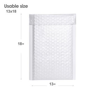 Sobres Acolchados Blancos Perlados con Burbujas, Autosellables, para Envío de Regalos, Venta al Por Mayor - Product Image 2