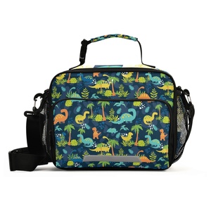 Bolsa de Almuerzo Infantil con Estampado de Dinosaurios, Personalizada, Reutilizable, Térmica y Aislada, para Picnic al Aire Libre, Venta Caliente - Product Image 1