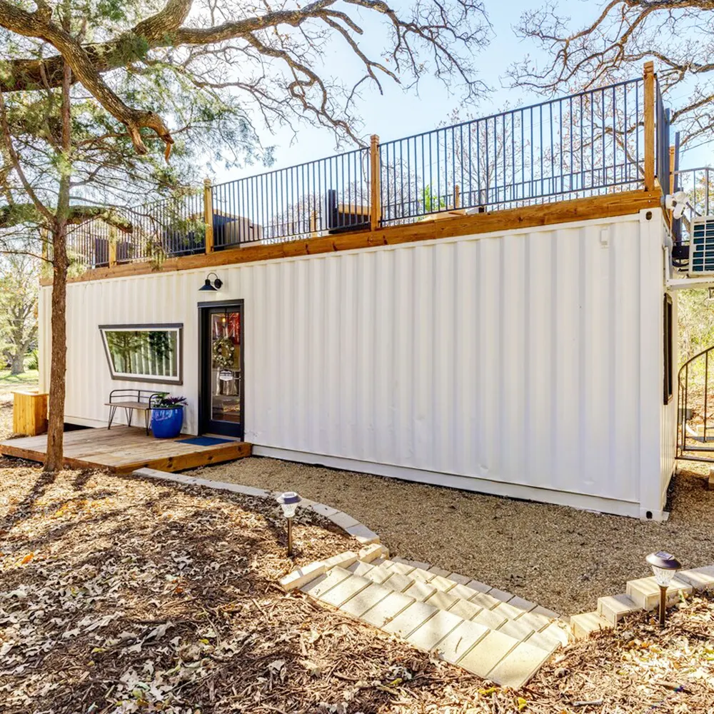 casas casa de contêiner com estrutura de aço leve casa de contêiner modular casa de escritório cabine