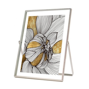 Nhà Máy Bán buôn vàng bạc đen 4x6 5x7 <span class=keywords><strong>8x10</strong></span> nhôm kim loại Morden Glass ảnh khung hình cho khách sạn nhà trang trí - Product Image 2