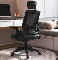 Chaises de bureau Chine : Chaise ergonomique à dossier haut entièrement en maille avec appui-tête réglable – Spécifications