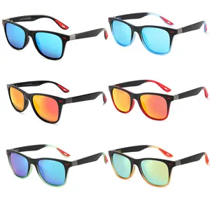 Óculos de sol esportivos polarizados com logotipo personalizado para homens e mulheres, UV400, pesca, ciclismo, moda 2022