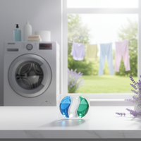 Lessives solides anti-acariens écologiques pour vêtements et linge hospitalier