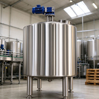 Réservoir en acier inoxydable 316L de 500 à 50 000 litres, 800 kg, avec enveloppe de cuve sous pression, pour stockage de bière en cave, directement de l'usine