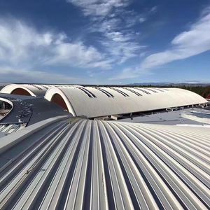 Tấm lợp nhôm-magiê-mangan hiện đại loại 65-430 đứng đường may bền & chống cháy cho khách sạn & Trường học - Product Image 6