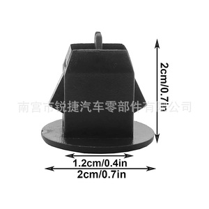 Volvo <b>Car</b> Trunk Trim Panel <b>Clip</b> Fastener 9468278 Plastic Nylon POMPP For S80 S80L S60 S40 Replacement Repair - Product Image 2