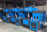 Fabricante Profesional Suministra Máquina Sopladora de Botellas de HDPE/PET Semiautomática RC-9A con PLC, Buena Calidad y Precio Competitivo