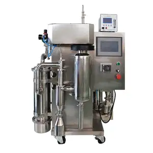 Mesin Pengering vakum, Mesin Pengering udara mini atomizer 2l untuk kopi instan, Jus buah, susu, lab, vakum, Pengering