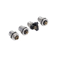 Connecteur mâle femelle pour capteur 4 6 8 12 broches faisceau de câbles alimentation circulaire M12 connecteurs étanches