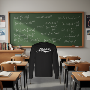 T-shirt à manches longues Mathlete pour les élèves et les professeurs passionnés de mathématiques - Product Image 3