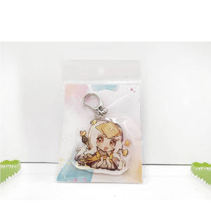 Juego acrílico <span class=keywords><strong>Anime</strong></span> colgante lindo Barbatos dormir Genshin llavero <span class=keywords><strong>Cosplay</strong></span> dibujos animados bolsa llavero regalo teléfono móvil encanto llaveros - Product Image 3
