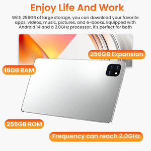 Nueva Tablet Android 14 con Pantalla Capacitiva de 11.97 Pulgadas, Octa-core 2.0GHz, 16GB, Wi-Fi, Resolución de 1200x2000, Cámara de 13MP, Batería de 8000mAh, USB - Product Image 5