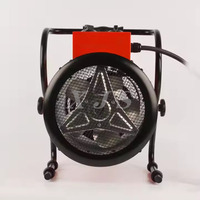 Radiateurs électriques 2kw/3kw Souffleur d'air chaud industriel Chauffe-pièce Séchoir Réchauffeur d'air industriel