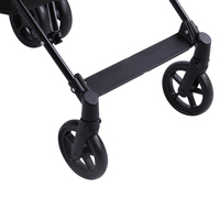 Vente flash : poussette pliable pour bébé fille, ultra légère, 5,6 kg, bleu, pratique