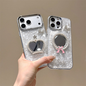 Trending for iphone 17 16 15 14 13 12 11 Pro Max Rhinestone Mobile Phone Case Protective Cover Daily Use Stylish