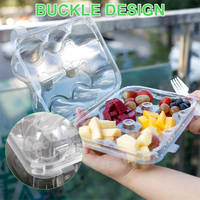 Scatola di imballaggio personalizzata per cupcake a conchiglia contenitore per alimenti per animali domestici per pasticceria