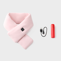 High Quality Women Cold protection Unisex Man Warm Winter Battery Heated Scarf