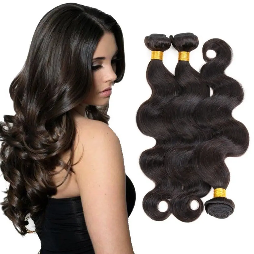Wholesale Hot Selling Remy 100% Unprocessed Brazilian Body Wave Human Hair Bundle Extension
