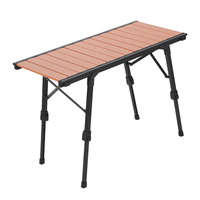 Table IGT pliable en aluminium moderne et portable pour cuisine et barbecue en camping – Vente chaude en Chine