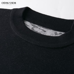 Suéter Jacquard Personalizado OEM y ODM para Hombre, Suéter de Punto de Manga Larga con Cuello Redondo, Suéter de Punto de Diseño para Hombre para Invierno - Product Image 5