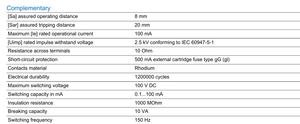 สวิตช์แม่เหล็กแบบมีรหัส MS-Telemecanique XCSDMR7902 สวิตช์นิรภัย XCS XCSDMR 2 NC แบบ Staggered m - Product Image 3