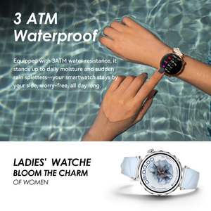 <span class=keywords><strong>Reloj</strong></span> Inteligente AMOLED para <span class=keywords><strong>Mujer</strong></span>, Delgado, AM35, Resistente al Agua 3ATM, Monitoreo <span class=keywords><strong>de</strong></span> Salud Femenina 24 Horas, Compatible con <span class=keywords><strong>Huawei</strong></span> - Product Image 3