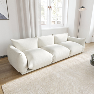 ATUNUS-Ensemble de canapés modulables de 1, 2, 3, 4 places, Mario <span class=keywords><strong>Marenco</strong></span>, meubles de salon modernes, beige, blanc - Product Image 2