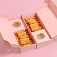 Boîte à emporter personnalisée Zhencheng avec logo pour poulet frit, frites, sauce et burgers – Contenant en papier pour frites et sauces