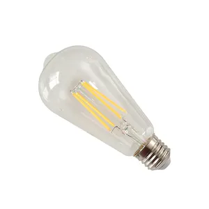 Nostaljik Edison ışık ampül akkor antika lamba E27 ST64 Retro dekoratif Filament ampul