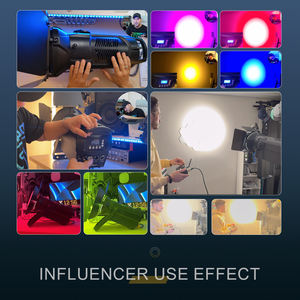 Holofote de Teatro LED de Alta Potência SHEHDS 250w 350w com Lente <span class=keywords><strong>Fresnel</strong></span> de Vidro HD para Iluminação de Palco com Zoom - Product Image 6