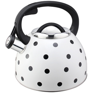 3.0 L Stainless Steel Whistling <strong>Kettle</strong> Gas Electric <strong>Hobs</strong> Polka Dot <strong>Kettle</strong> - Product Image 1